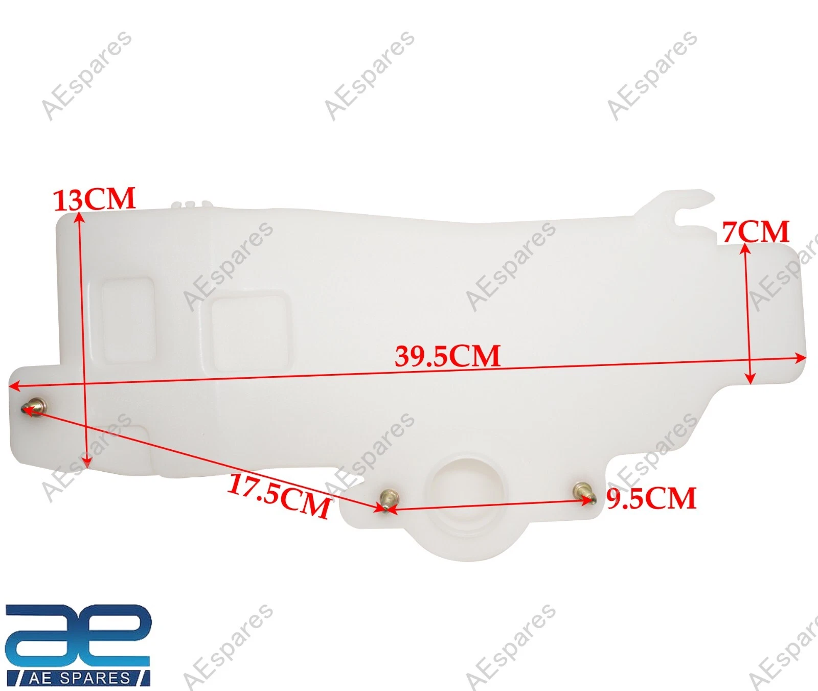 Windshield Washer Tank Wiper Bottle For HYUNDAI SANTRO view 2