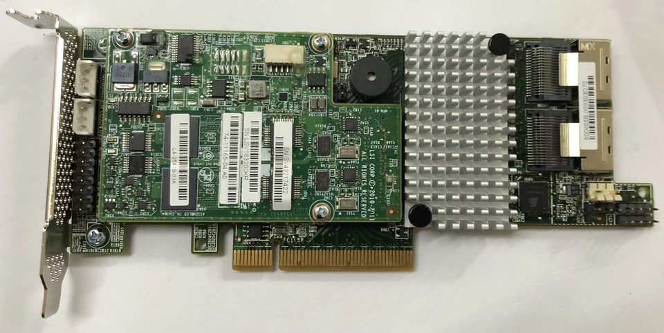 LSI/Megaraid SAS 9271-8i 1GB PCIe3.0 RAID0/1/5/6 CISCO Card UCS-RAID9271CV-8I - Image 2 of 4
