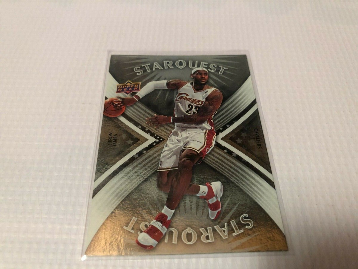 2008-09 Upper Deck First Edition LeBron James Starquest Insert Card #SQ-17