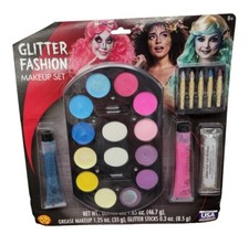 New Rubies Glitter Fashion Makeup Set Halloween Production WM33558