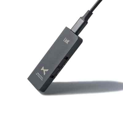 xDuoo Link 2 - Portable DAC AMP - USB C Audio Dongle - GREY