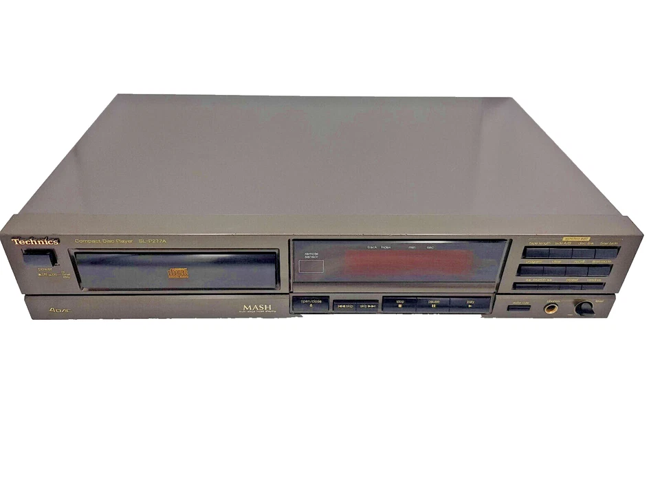 Technics SL-P277A Compact Disc CD Player Stereo Deck MASH Vintage HiFi Black - Image 2 of 4