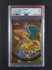 2000 Pokemon T.V. Topps Chrome CHARIZARD Spectra Foil #6 PSA 5