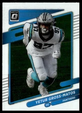 2021 Donruss Optic Yetur Gross-Matos Carolina Panthers #161