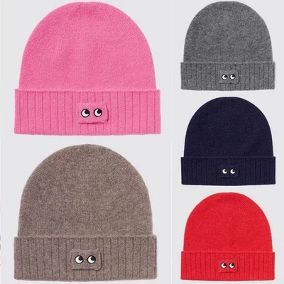 New UNIQLO ANYA HINDMARCH Cashmere Knitted Beanie unisex new 2025 473430