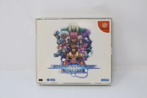 Phantasy Star Online Sega Dreamcast Japanese Version REGION LOCK