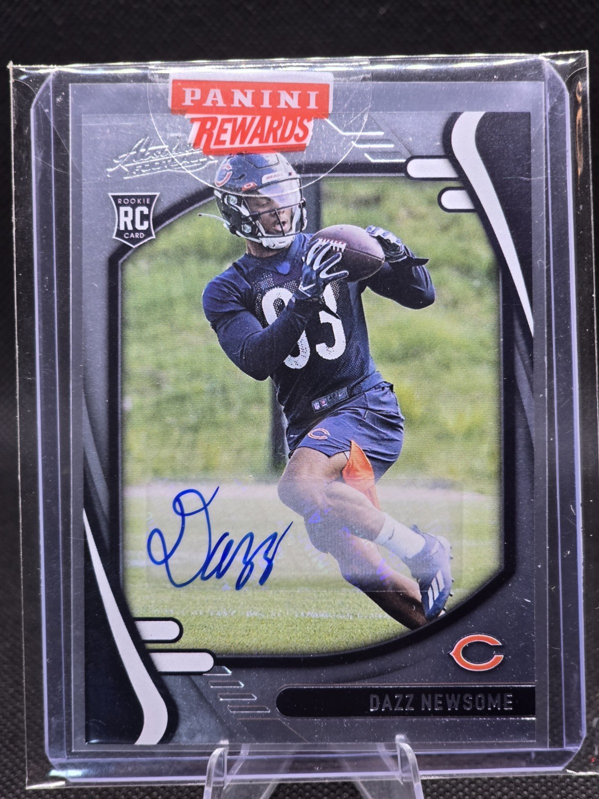 Dazz Newsome Panini Absolute #184 Signature
