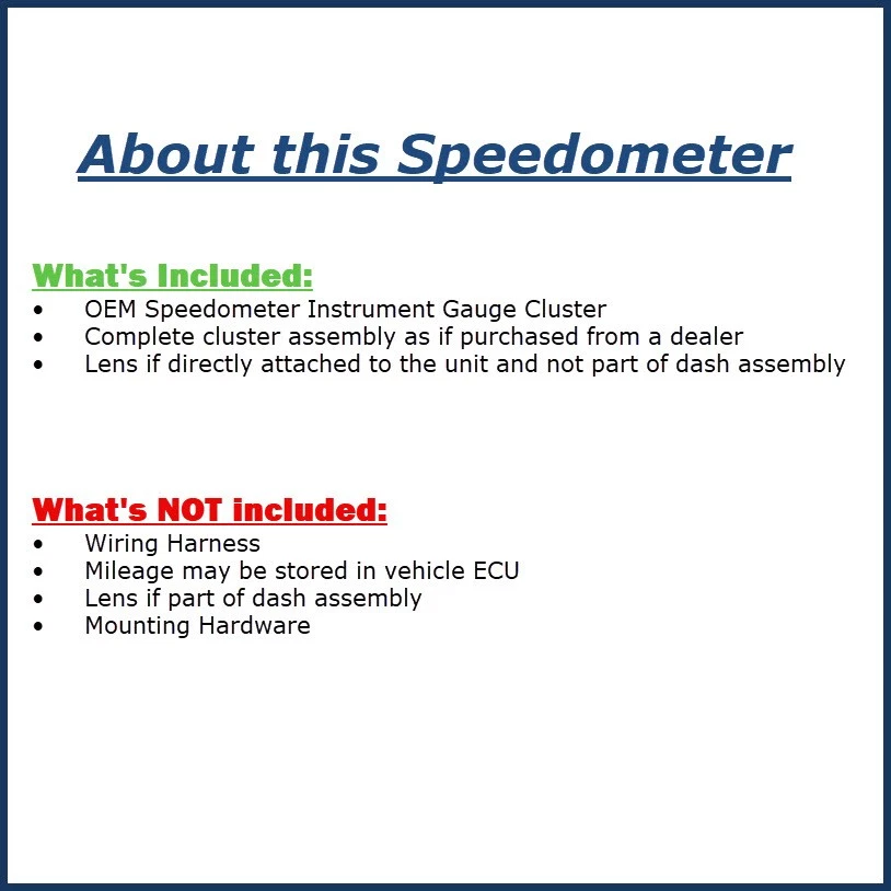 1999 Accord OE Speedometer Gauge Cluster 136K Miles Honda - Image 2 of 4