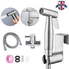 Handheld Bidet Douche Shower Spray Stainless Steel Hose for Toilet Bidet Shattaf