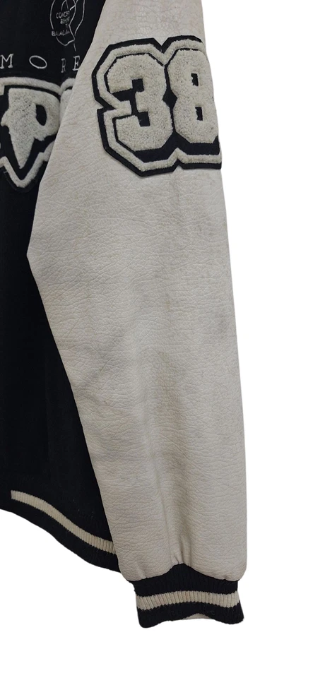 Wtaps Empire Service Sleeve Leather Wool Varsity Jacket - Image 3 of 4