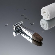 Badger Brush Shaving Set with Bowl Safety Razor Kit Gift Idea for Bathroom