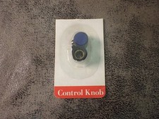 NEW Radio Shack 274-403 1/2" Dia x 1/4" Shaft Blue Control Knobs 2 Pack BN295 