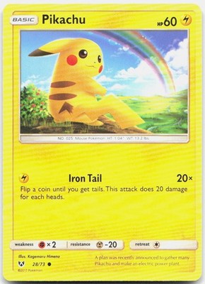 Pikachu SHL 28/73