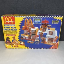Vintage McDonald's Happy Meal Snack Maker Mattel 10570 Cooking Rare - SEALED