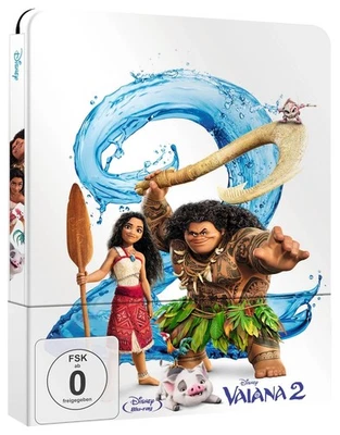 Vaiana - Teil: 2 (2024)[Blu-ray im Steelbook/Neu/OVP] Fortsetzung des Disney Hit - Bild 1 von 4