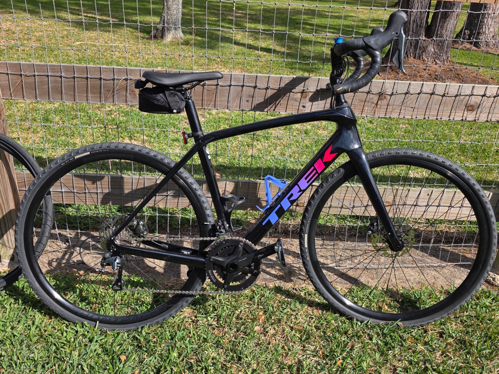 Trek Domane SL4 Carbon frame color Black Voodoo. Used 3mos/year 600/700 miles