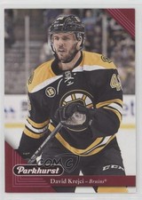 2017-18 Upper Deck Parkhurst Red David Krejci #19 0d7y