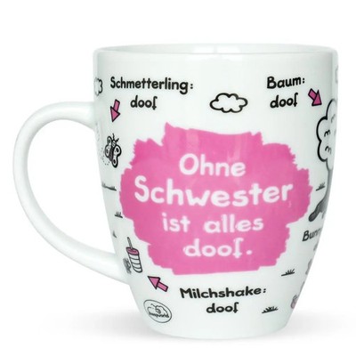 sheepworld Tasse Ohne Schwester Deutsch 2019 Sheepworld AG EAN 4036018451394