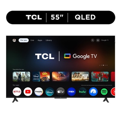 55'' QLED 4K Smart TV (2025) - Dolby Vision, Atmos, Auto Game Mode, HDR 10+