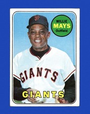 1969 Topps Set-Break #190 Willie Mays VG-VGEX *GMCARDS*