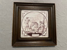 Bibelfliese, biblische Fliese, Delft, Kachel tegel tile tuile