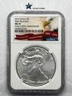 2016 Silver Eagle NGC MS70 Early Releases 30th Anniversary Label
