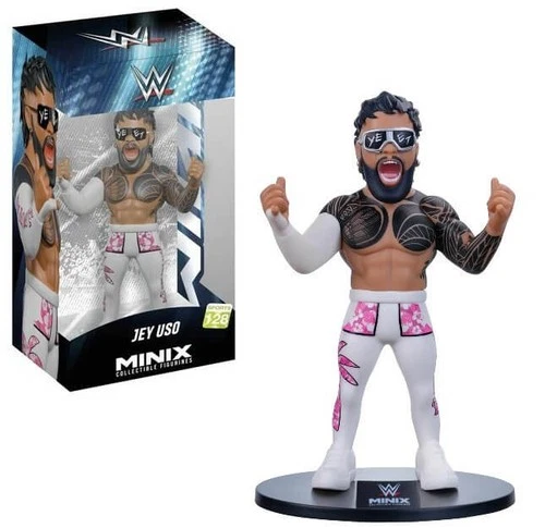 Minix Collectible Figurines Jey Uso #128 WWE Wrestling 5 inch Vinyl Figure