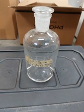 Unbranded Glass Thick Walled Reagent Bottle w/Stopper