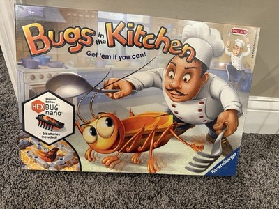 Ravensburger Bugs in the Kitchen Board Game HEX Bug Nano - NEW SEALED 