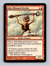 Akki Blizzard-Herder Betrayers of Kamigawa Non-Foil MTG NM