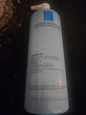 La Roche-Posay Toleraine Moisturizing Milky Cleanser, Hydrates And Soothea