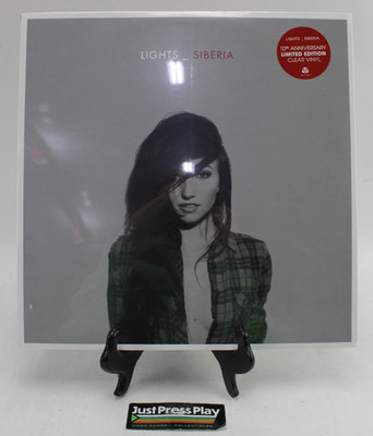 Lights - Siberia Clear Vinyl LE 10th Anniversary New/Sealed