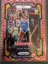 2024 Panini Monopoly  - Angel Reese #68 Red Millionaire Shimmer 74/100