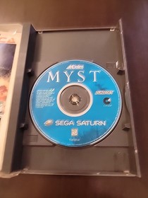 MYST For Sega Saturn (1995) CIB With Manual - Sunsoft / Akklaim / Cyan / Sega