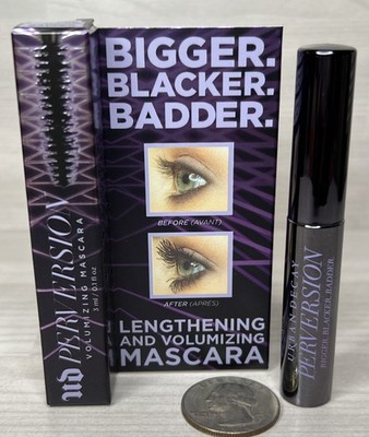 Urban Decay Perversion Volumizing Mascara Black - Sample Size .1 oz 3ml NIB