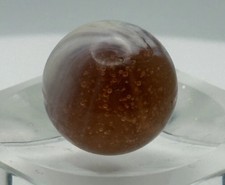 Akro Agate Amber Slag c. 1910s - 1930s Vintage Pre-1970