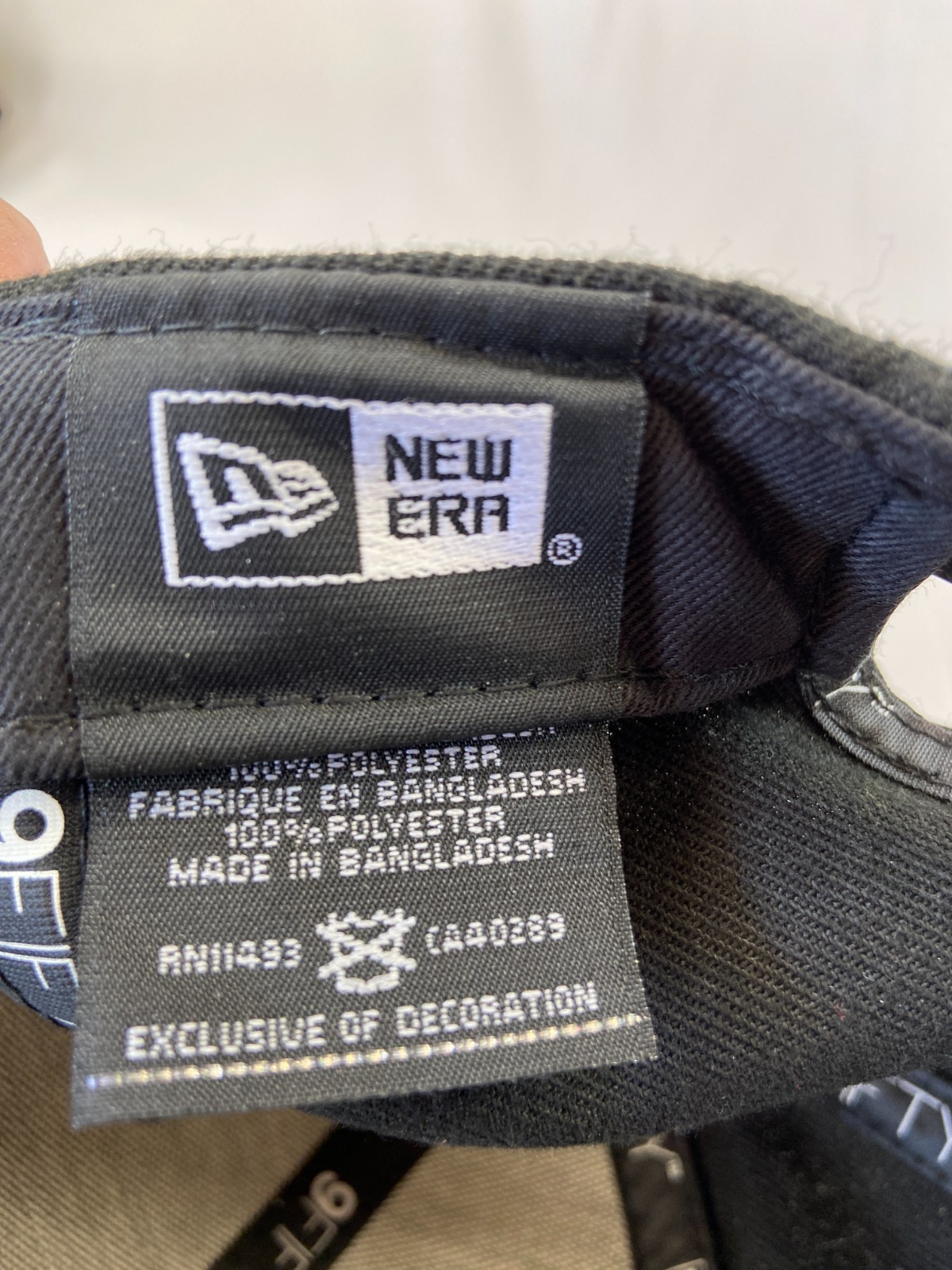 Split Tree Baseball Cap Snapback Hat Black Canvas… - image 10