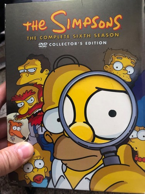 #ad Simpsons Season 6 DVD Rare Clean $49.95