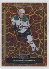 2022-23 O-Pee-Chee Platinum Hot Magma 424/499 Miro Heiskanen #75 13og