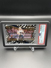 2024 PANINI SELECT SNAPSHOTS ZEBRA PRIZM #16 DRAKE MAYE ROOKIE RC PSA 10