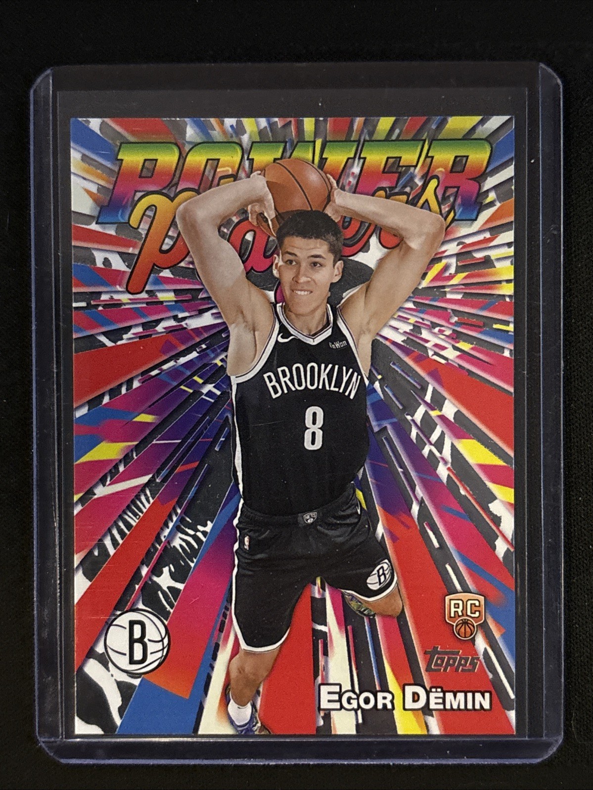 🔥Egor Demin 2025-26 Topps #PP-18 Power Players Nets
