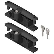 Yakima Locking Brackets For Securing Rooftop Cargo Warrior Baskets Set Of 2