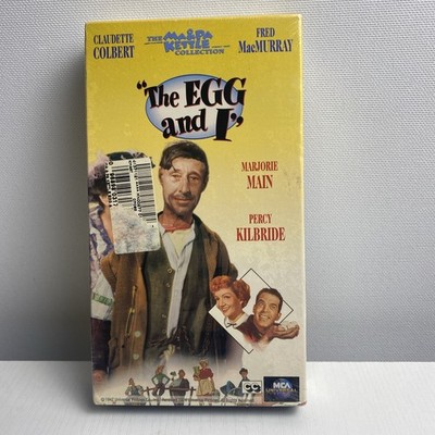 The Egg and I VHS Tape Vintage 1994 Release 1947 Movie Brand New Factory Sealed