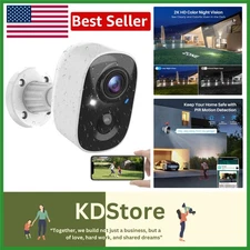 VicoHome 2K Wireless Outdoor Security Camera with AI Motion Detection & Night...