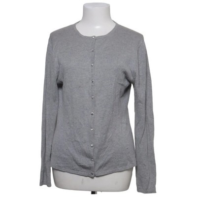 Yessica, Strickjacke, Damen, Größe: M, Grau, Kaschmir/Seide, Einfarbig #IDd