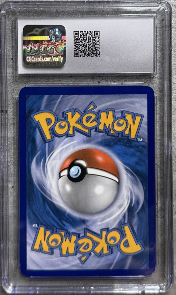 Pokémon Card Cyndaquil Reverse Holo CGC 9 Mint EX Unseen Forces 54/115 2005 (1A) - Image 2 of 4