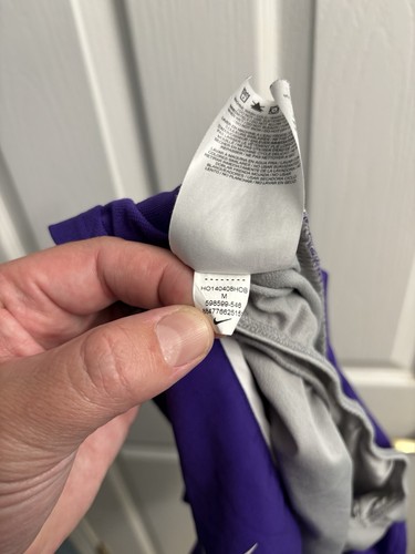 Nike Running Shorts Women’s Athletic Size Medium Purple 598599 - Picture 5 of 5