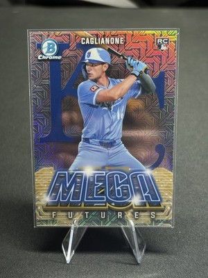 2026 Bowman Chrome Jac Caglianone Mega Futures Mojo Refractor #MF-7 Royals RC