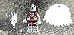 Lego Chima Minifigure - Worriz w/ Origanal Cape - Wolf/2 Face