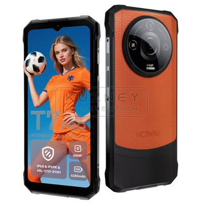 HOTWAV T7 Pro Outdoor Smartphone 12GB+256GB 6.6 Zoll Dual SIM Handy Ohne Vertrag